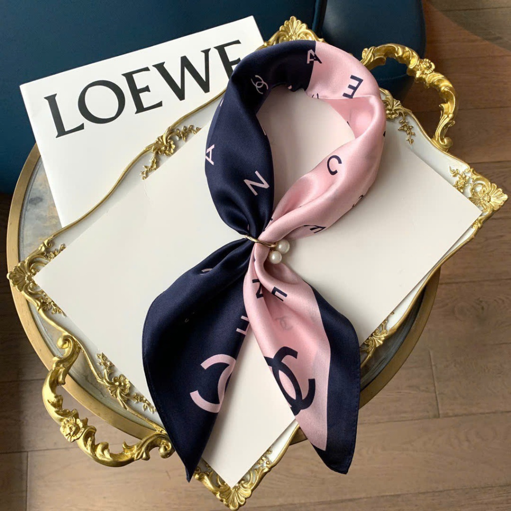 Khăn Lụa Vuông Cao Cấp 70x70cm Fullbox, Khăn Lụa vuông Vintage, Bandana Lụa Trùm Đầu - Quàng Cổ - Thắt Nơ - Quấn Túi