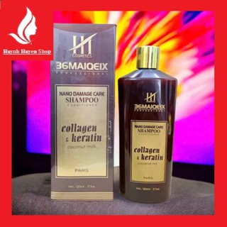   Chai lớn 520ml  Dầu gội xã 2 in 1 HT 36MAIQEIX hương nước hoa Pháp siêu thơm mượt 