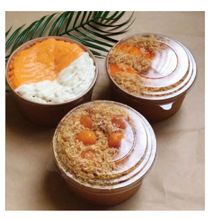 (Chai 1L) Bơ dạng dầu, bơ dầu cao cấp Runlong (Báo Châu Mỹ), Bơ dầu BonBon vị Cam dùng làm bánh
