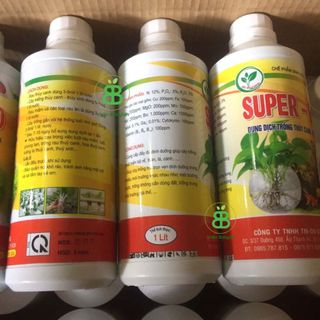 Dung Dịch Thủy Canh Bio Life, Chuyên Cho Cây Thủy Sinh, Cây trồng thủy, Trồng Trong Nước Vuonbabylon - Chai 1L