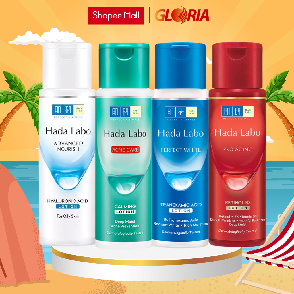  Dung Dịch Dưỡng Ẩm Hada Labo Lotion  Toner  100ml 170ml 