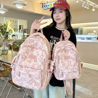 Balo Thời Trang Nữ TT WN BEAR 2024, Balo Dù Họa Tiết Gấu Keddy Đi Học Đi Chơi Cho Bạn Gái Sức Chứa Lớn Chống Nước