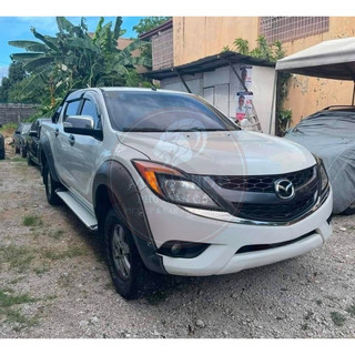 [Ốp đèn pha] [Mazda BT-50] [màu đen / màu bạc]