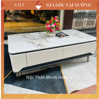  MH100 Bàn trà mặt đá cao cấp chống ố chống xước  GIÁ XƯỞNG  Bàn trà sofa phòng khách đẹp Bàn derco Bàn phòng khách 