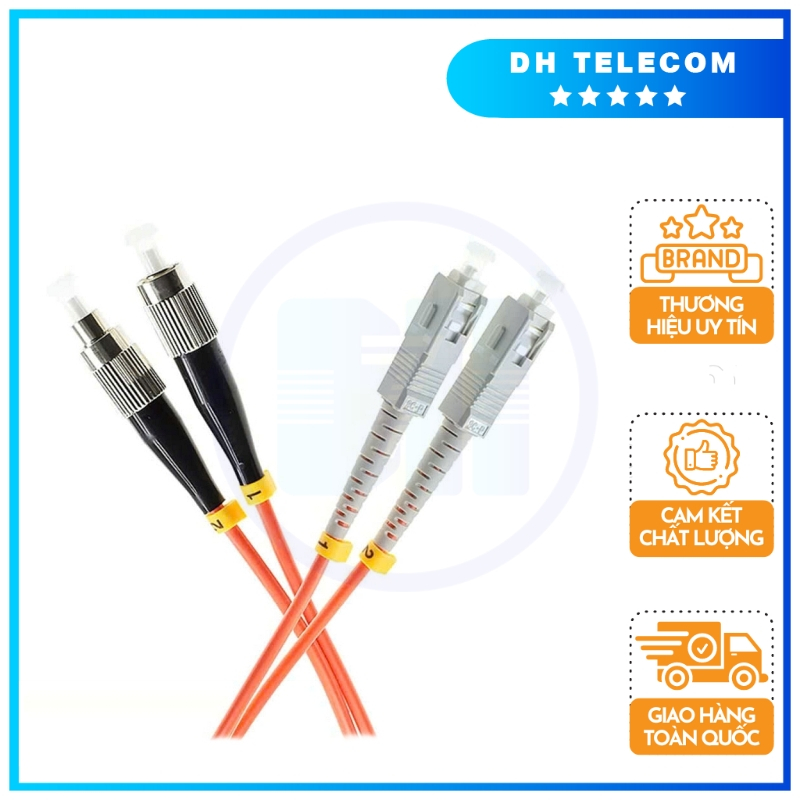 Dây nhảy quang Multimode OM2 - SC/FC Simplex/Duplex