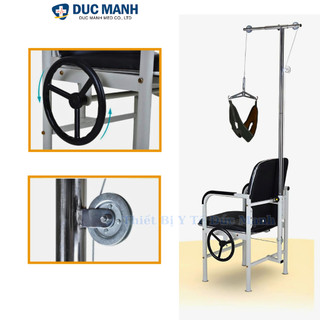 Ghế kéo giãn cột sống cổ, ghế kéo giãn hỗ trợ thoái hóa đốt sống cổ