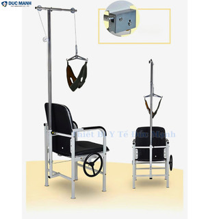 Ghế kéo giãn cột sống cổ, ghế kéo giãn hỗ trợ thoái hóa đốt sống cổ