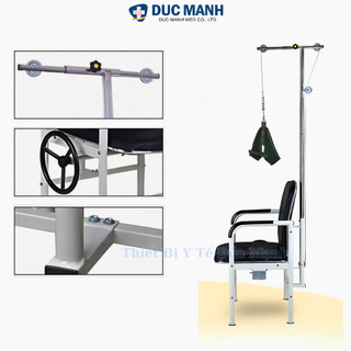 Ghế kéo giãn cột sống cổ, ghế kéo giãn hỗ trợ thoái hóa đốt sống cổ
