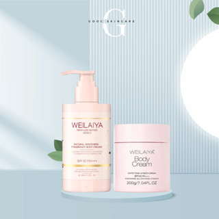  Kem Body Kích Trắng Nâng Tone Bảo Vệ Da Weilaiya 