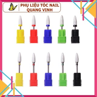 Đầu mài sứ (đầu nhọn) phá gel phá bột