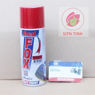 SƠN XỊT MÀU ĐỎ RED A211 (ATM hoặc WIN) hoặc RED FOX