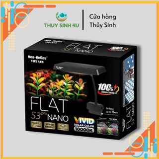 Đèn Neo Helios Flat S3 Pro và S3 Plus RGB đỏ cá không đỏ nước
