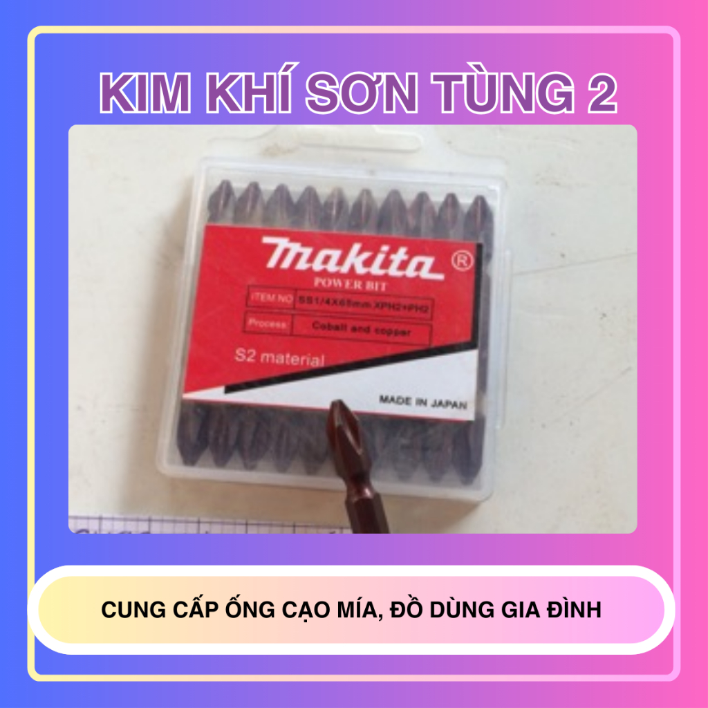 10 Đầu bắn vít, bắn tôn( đầu từ, đầu vặn vít)