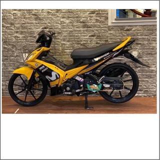Tem Rời Exciter đời 2006 đến 2010 Movistar vàng đen EX nhỏ