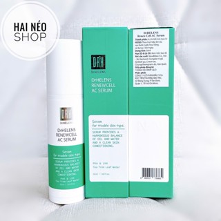 [DATE 29/05/2025] Tinh chất peel da chứa LHA, PHA & Tràm trà, giảm mụn, mờ thâm, tẩy sừng, mịn da DrHELENS Renewcell Ac