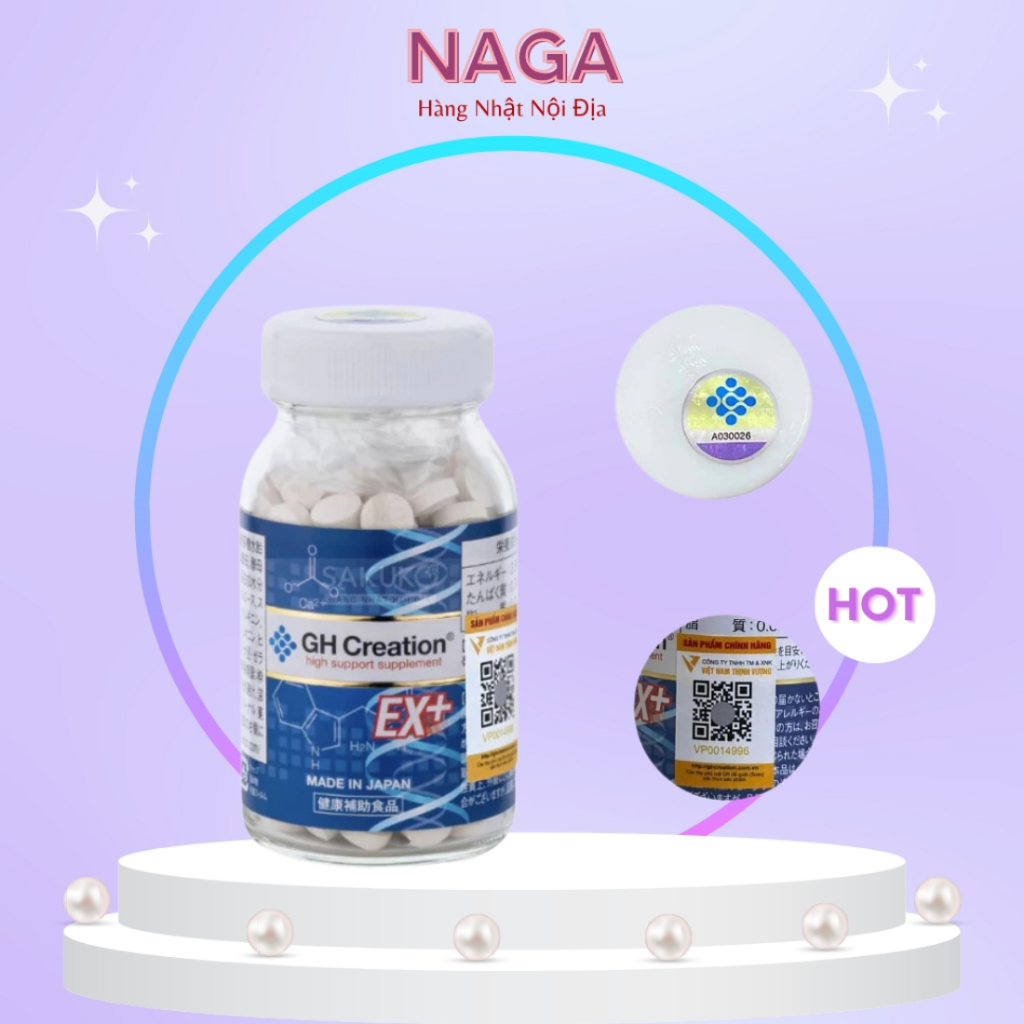 VIÊN UỐNG GH TĂNG CHIỀU CAO 270 VIÊN NHẬT BẢN