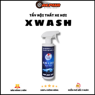 Chai xịt vệ sinh nội thất ô tô công nghệ Nhật Bản Xwash dung tích 500ml làm sạch sofa, ghế da và khử mùi nội thất xe hơi