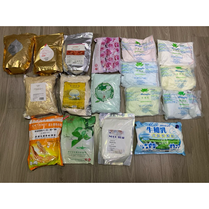 Bột mặt nạ dẻo trà xanh - bột trà xanh