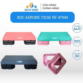 Bục bệ dậm nhảy, bục bệ bàn đạp Yoga & Aerobic Reefit 72cm - RF 47049
