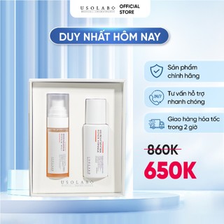 Set repair Usolab - Giúp phục hồi đa tầng, cấp ẩm, chống lão hoá da cho mọi loại da