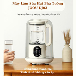 (XẢ KHO) Máy làm sữa đậu nành phá tường JOOU DJ03 đột phá 16 dưỡi dao, công suất 800w - BH 24 tháng