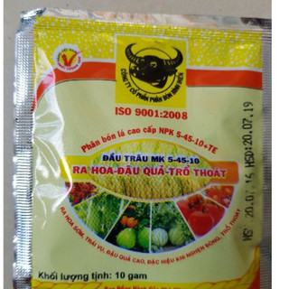Gói 10gr phân bón đầu trâu 5-45-10