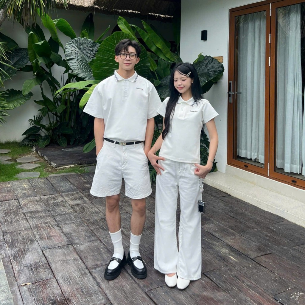 Calem club - Áo POLO Tennis Core sport vibes vải cotton dày dặn Nam Nữ | BigBuy360 - bigbuy360.vn