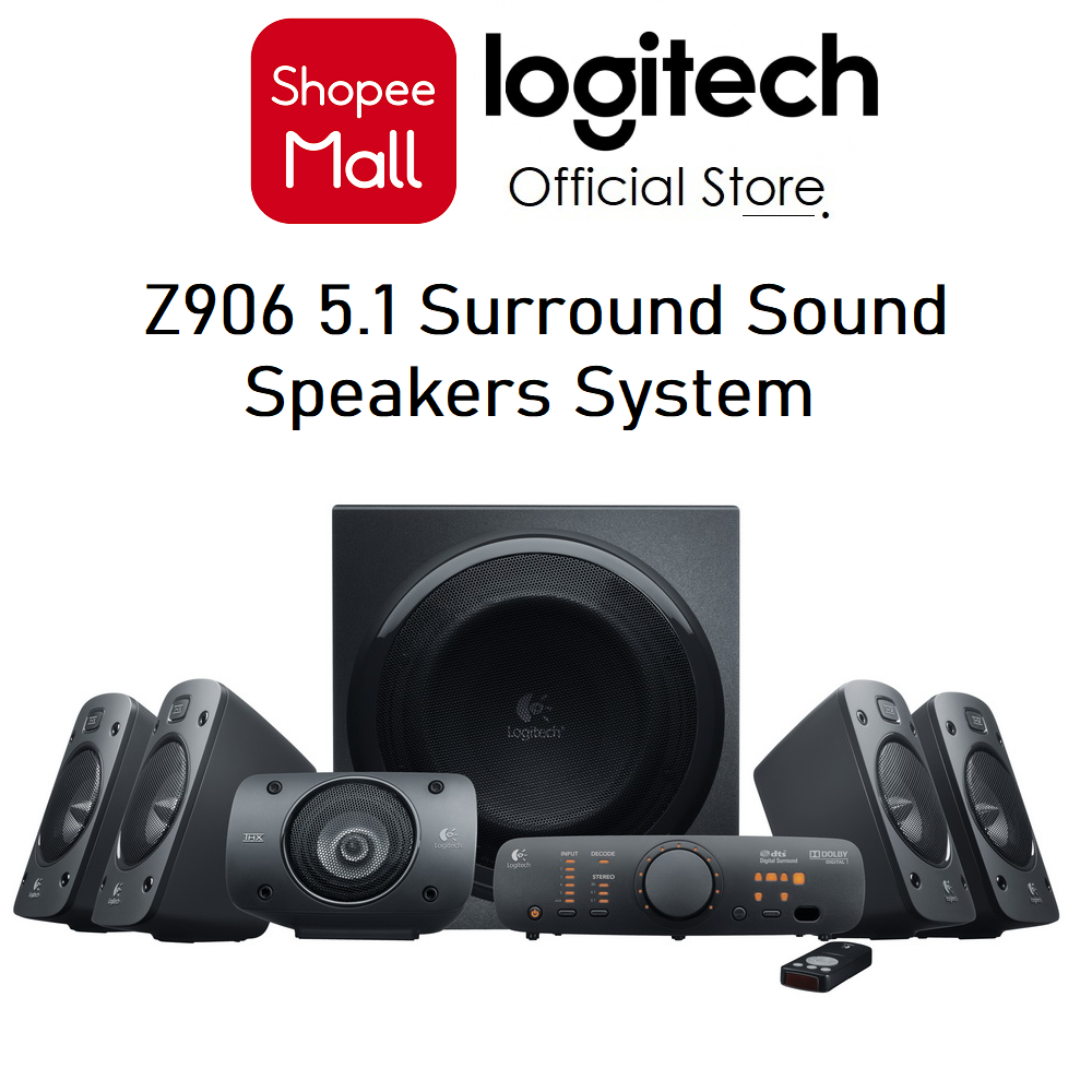 Loa Vi Tính Logitech Z906 âm thanh 5.1 công suất 500W Surround Sound Speaker System