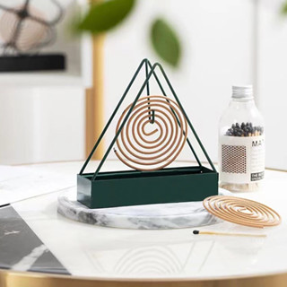 Khay Để Nhang Muỗi KIM TỰ THÁP Bằng Sắt Tiện Dụng sang trọng Cho Gia Đình