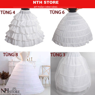 Tùng Váy Cô Dâu 3 Tầng , 4 Tầng , 6 Tầng , 8 Tầng  Làm  Phồng Váy Cô Dâu chuyên dùng cho các tiệm áo cưới
