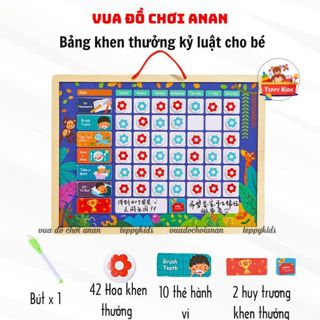 Bảng Khen Thưởng Kỷ Luật Gắn Nam Châm Giúp Cho Bé Rèn Tính Kỷ Luật ,Rèn Luyện Bản Thân