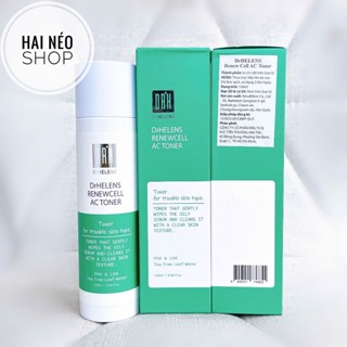 [DATE 29/05/2025] Nước hoa hồng peel da chứa LHA, PHA & Tràm trà giảm mụn, mờ thâm, tẩy sừng, mịn da DrHELENS Renewcell