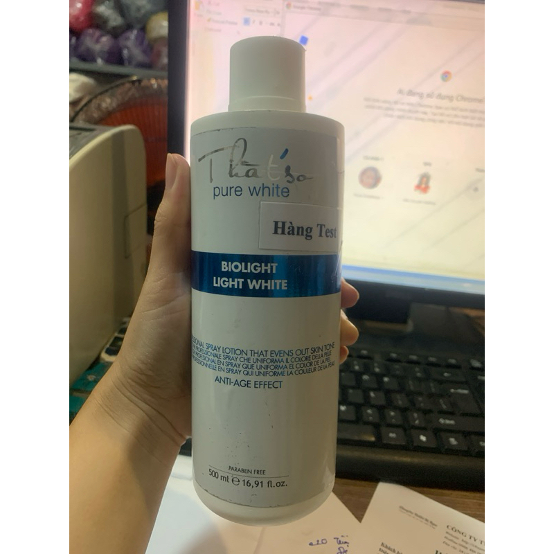 Tinh chất phun trắng That So (Italy) 500ml