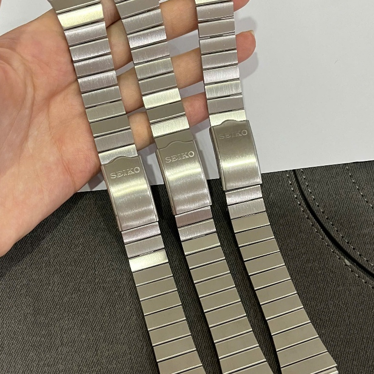 ( CỰC ĐẸP ) Dây đồng hồ đeo tay Seiko 5 vỏ chém cạnh size 20
