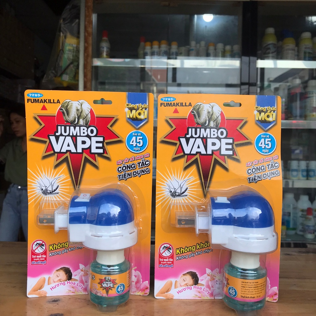 Bộ xông đuổi muỗi Jumbo