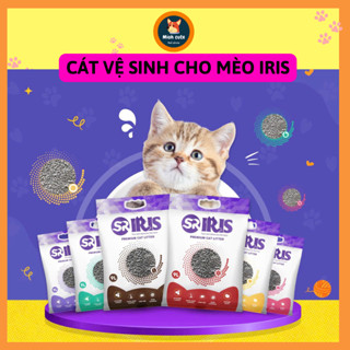 Cát Vệ Sinh Cho Mèo IRIS vón cục, mix than hoạt tính
