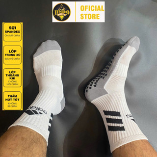 Tất Đá Bóng Chống Trơn DAS Vớ Chống Trượt Thể Thao Bóng Đá Bóng rổ Chạy Bộ Tăng Độ Bám Thấm Hút Mồ Hôi Thoáng Khí JDS36