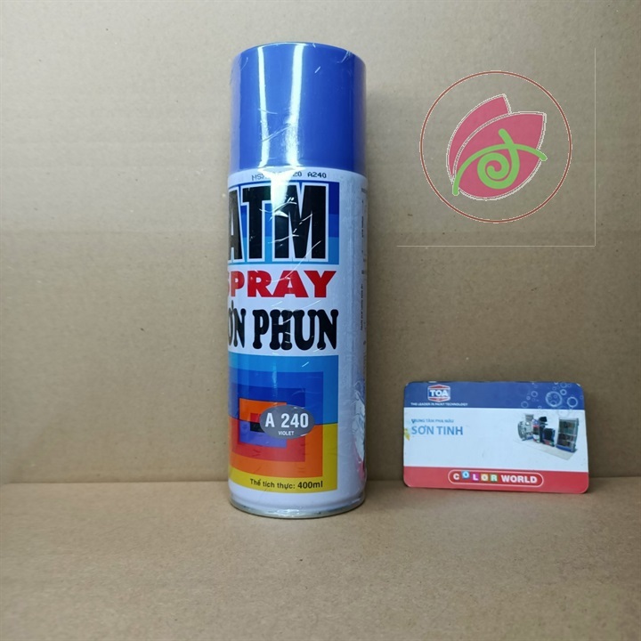 SƠN XỊT MÀU TÍM VIOLET A240 (ATM hoặc WIN)