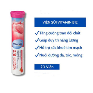 Viên sủi Mivolis vitamin tổng hợp hỗ trợ tăng cường hệ miễn dịch 20 viên - Hàng Đức