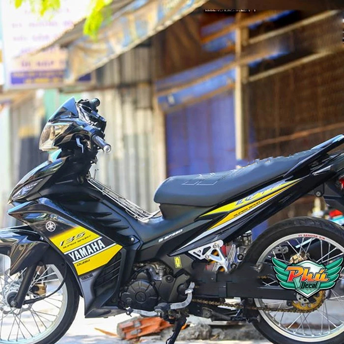 Tem rời EX 135 2011-2014 vàng đen (P) -1