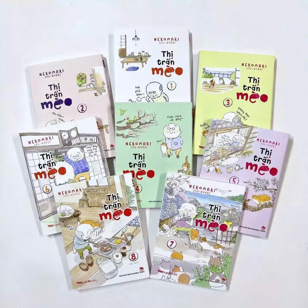 Sách - Thị Trấn Mèo (Trọn bộ 9 cuốn)
