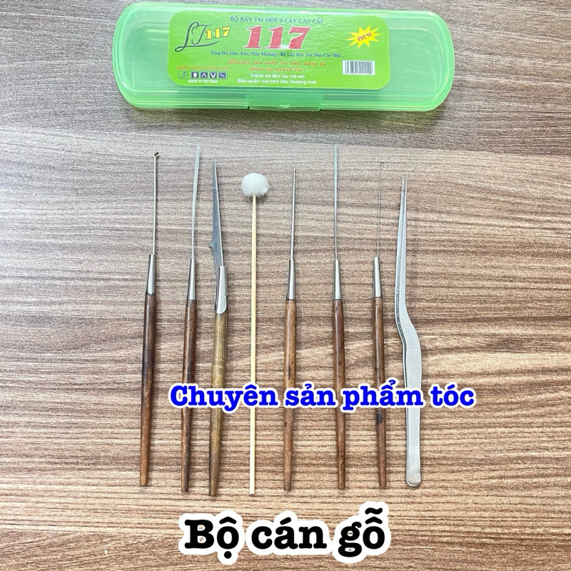 ✅ Bộ Dụng Cụ Lấy Ráy Tai 8 Món INOX 304 Cao Cấp