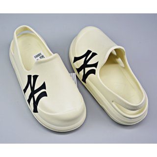 Giày Đúc MLB NY Nữ KOREA hàng chuẩn - Dép sục NY Chunky Bouncer Slide mới nhất M1