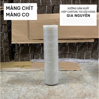  Màng co nhiệt màng chít PE 4kg 50cm cuốn pallet bọc hàng hóa quấn bụng giảm mỡ tắm trắng,... 