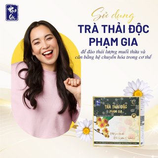 Trà thải độc Phạm Gia Gold 3+