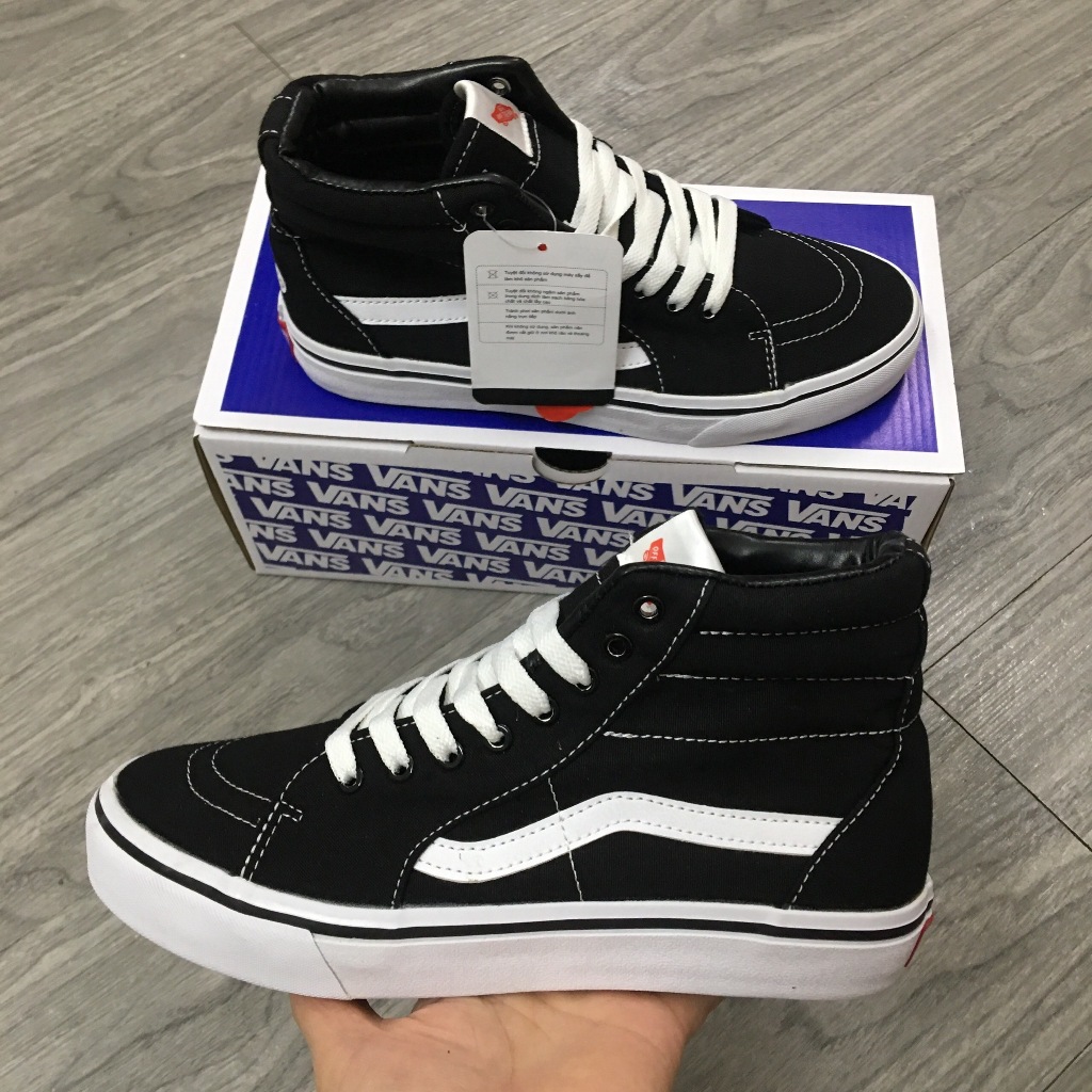 [FULLBOX] Giày 𝐕𝐀𝐍𝐒 SK8 đen trắng fullsize 36->43
