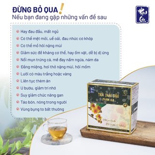 Trà thải độc Phạm Gia Gold 3+