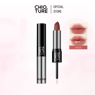 Son Môi Hai Đầu ChioTure Thỏi Son Lì và Bóng Khóa Màu Double-End Lipstick 3.5g+2.5g
