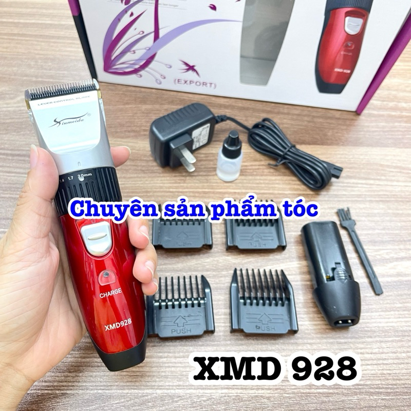 ✅freeship✅ Tông đơ cắt tóc 2 pin XMD 928