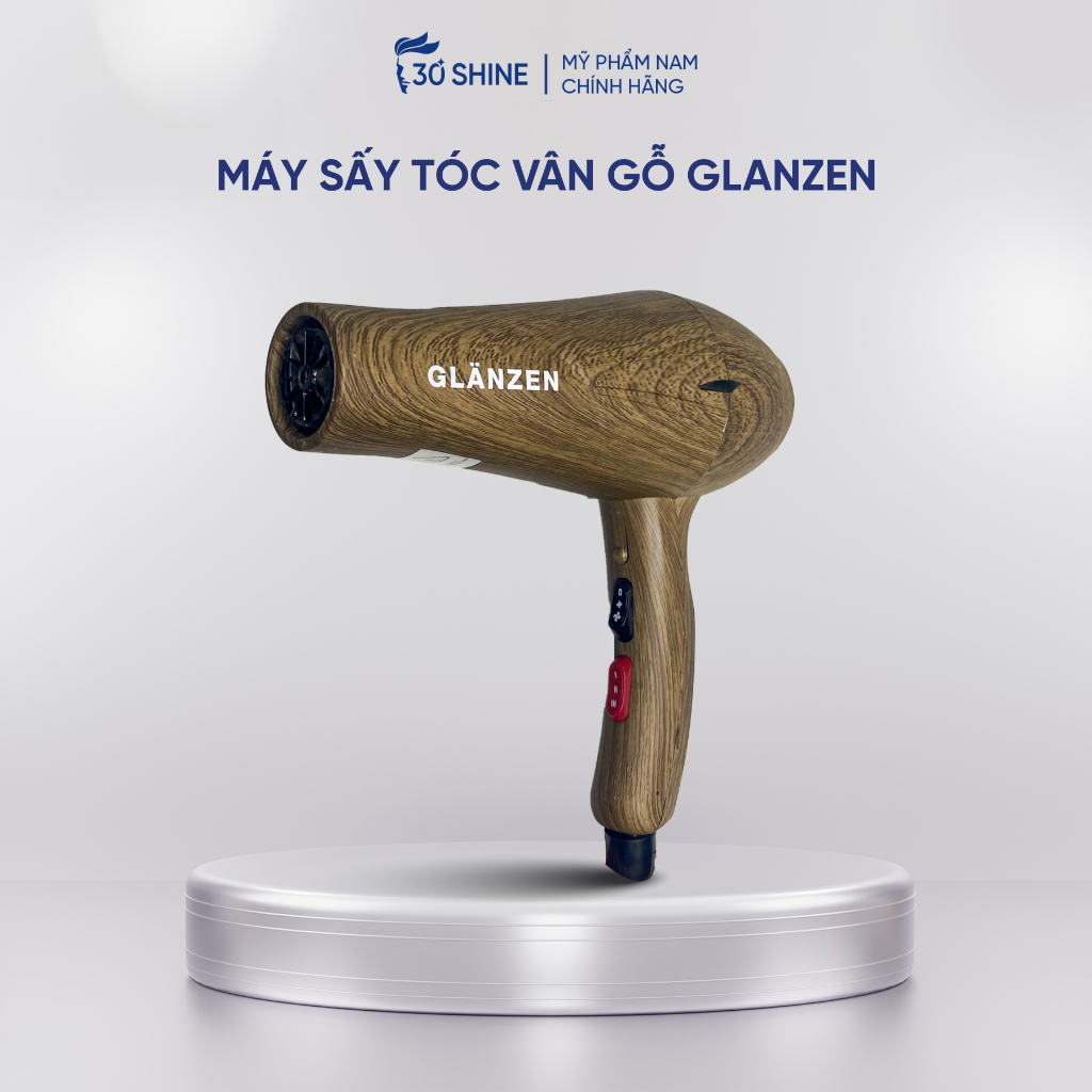 Máy sấy tóc Glanzen Hair Dryer 2 công suất lớn 2 chiều nóng lạnh chính hãng 30shine